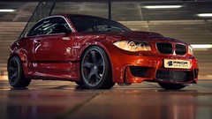 Cars BMW bmw 1-series front angle view