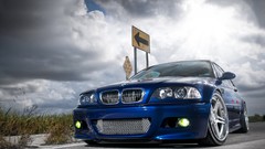 Cars BMW bmw m3 low-angle shot BMW E46