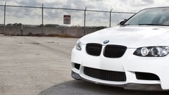 Cars BMW Chain Link Fence