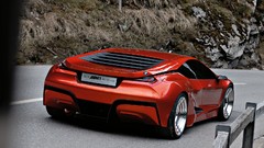 Cars BMW Euro 2008 concept art BMW M1