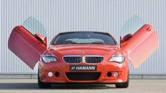 Cars BMW front view hamann bmw m6 open doors Hamann Motorsport 