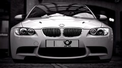 Cars BMW front view sport cars white cars silver cars