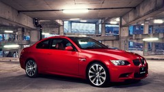 Cars BMW Garages red cars