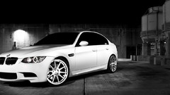 Cars BMW grayscale