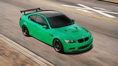 Cars BMW green cars BMW E92 M3