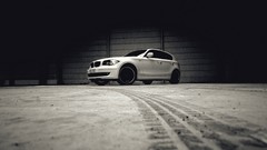 Cars BMW low-angle shot