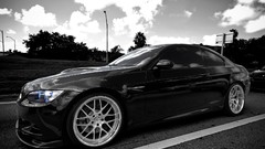 Cars bmw m3 grayscale