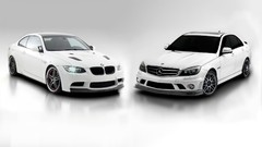 Cars BMW Mercedes-Benz