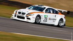 Cars BMW races white cars Panning stock car