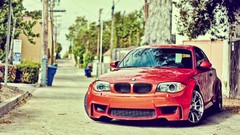 Cars BMW red cars