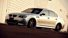 Cars BMW roads vehicles bmw m5 BMW E60