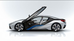 Cars BMW side view concept art BMW i8 concept