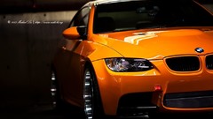 Cars BMW yellow cars