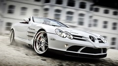 Cars brabus Mercedes SLR