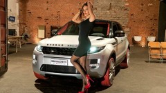 Cars brunettes Range Rover Evoque