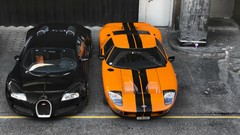 Cars bugatti veyron ford gt orange cars black cars