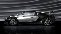Cars bugatti veyron silver