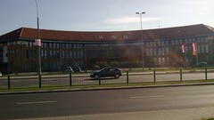 Cars buildings roads