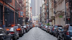 Cars buildings streets cityscapes new york city