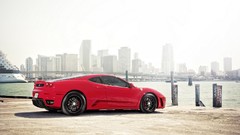 Cars buildings vehicles cityscapes ferrari f430