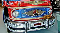 Cars bus Mercedes-Benz vehicles old cars