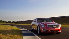 Cars Cadillac roads concept art red cars