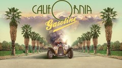 Cars California palm trees