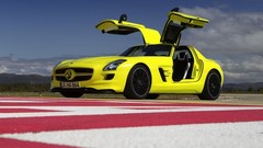 Cars Cell Mercedes-Benz concept art Mercedes-Benz SLS AMG E-Cell