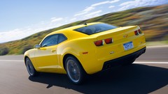 Cars chevrolet camaro yellow cars