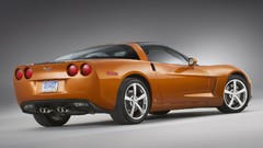 Cars chevrolet corvette orange cars