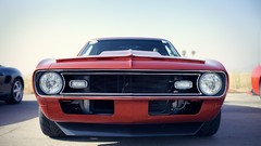 Cars Chevrolet front view chevrolet camaro muscle cars 