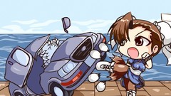 Cars Chibi animation street fighter video games