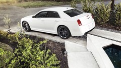 Cars chrysler 300 vehicles rear angle view