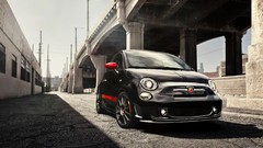 Cars cities abarth Fiat 500