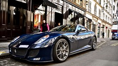 Cars cities streets Ferrari 599 GTO