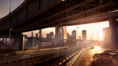 Cars cityscapes artwork Highways