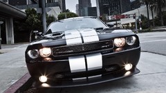 Cars cityscapes Dodge Challenger R/T