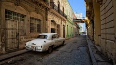 Cars cityscapes white cars