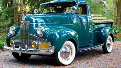 Cars classic cars Studebaker oldschool pickup trucks