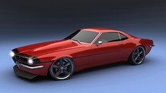 Cars concept art chevrolet camaro