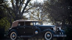 Cars convertible Cadillac vehicles classic cars 1933 front 