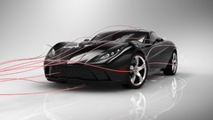 Cars Corvette concept art