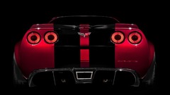 Cars Corvette stripes racing