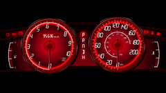 Cars dashboards speedometer