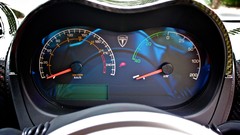 Cars dashboards Tesla Roadster