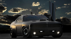 Cars dodge challenger