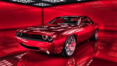 Cars Dodge Challenger 3d