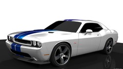 Cars dodge challenger 3D modeling
