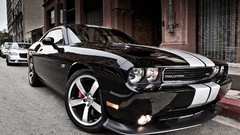 Cars dodge challenger