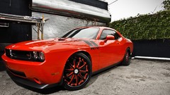 Cars dodge challenger